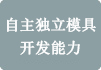 自主独立模具开发能力